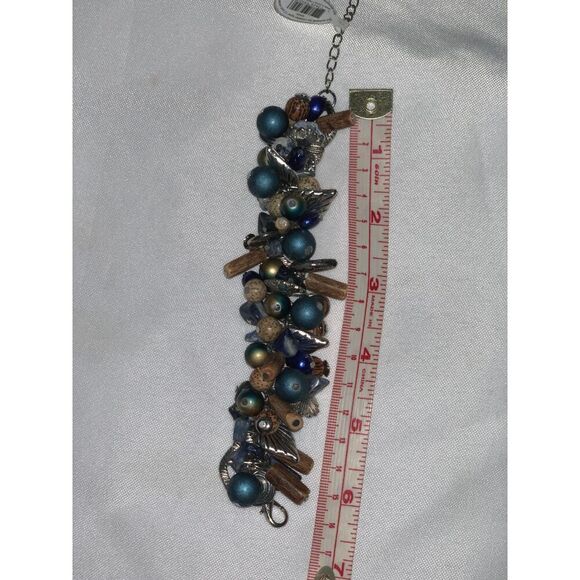 women's Sheerwater beach wear Bracelet multicolor natural beaded hand crafted. - Picture 5 of 13
